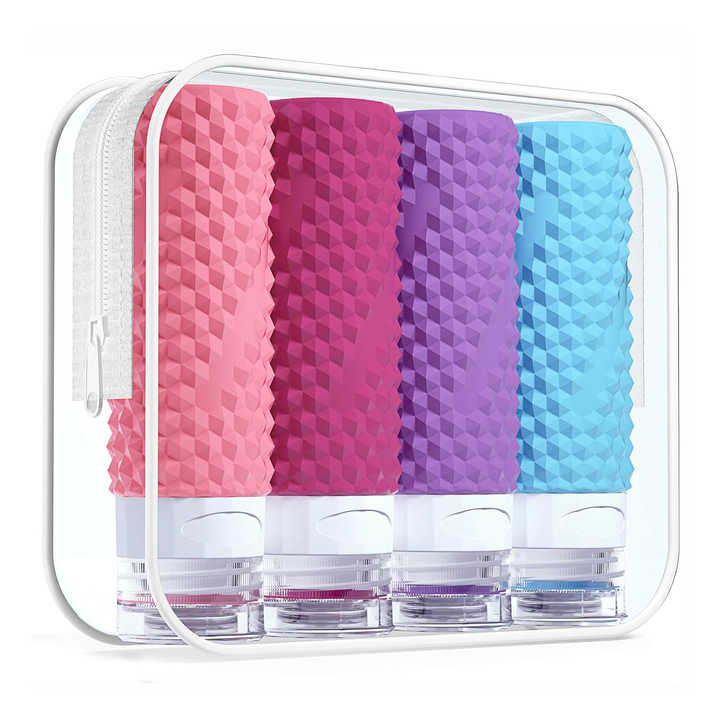 LXPTZ01 3oz Leak Proof Portable Travel Bottle Set