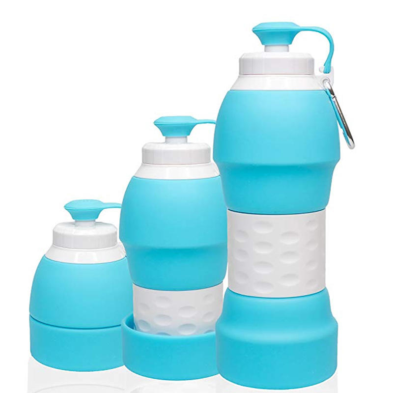 W0402001 580ml Collapsible Water Bottle