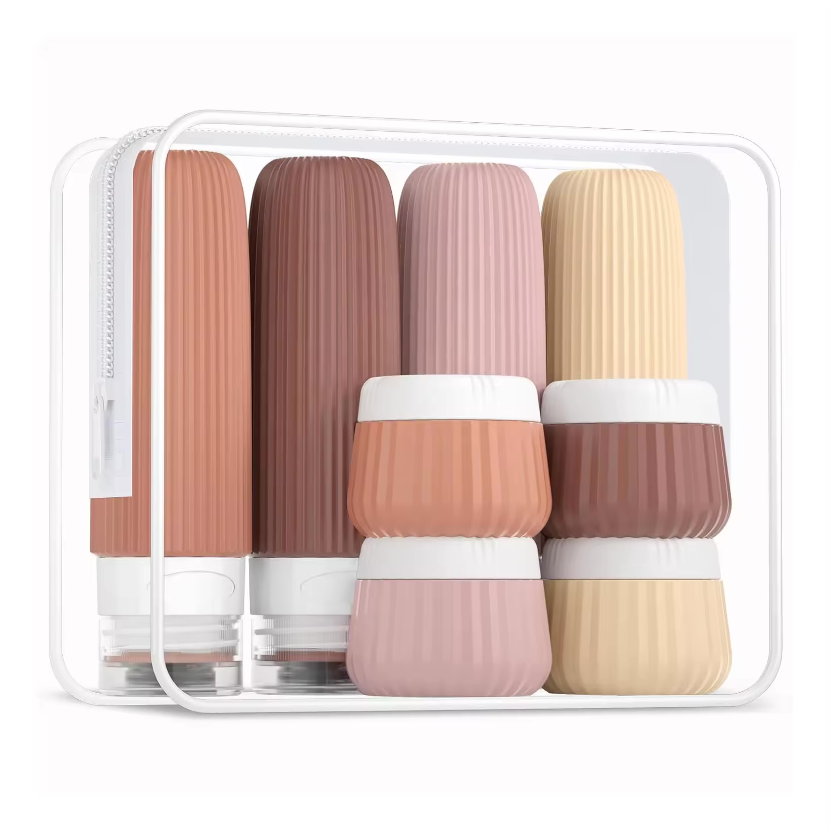 T0402009 90ml 4 Pack Silicone Travel Bottle Set