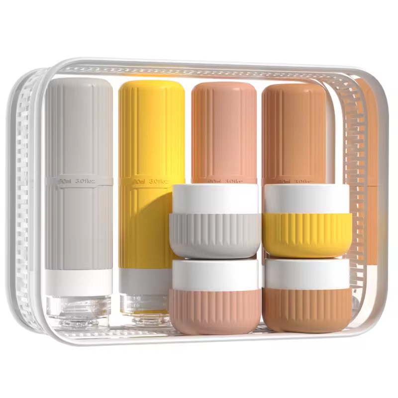 T0434001 90ml 4 Pack Silicone Travel Bottle Set