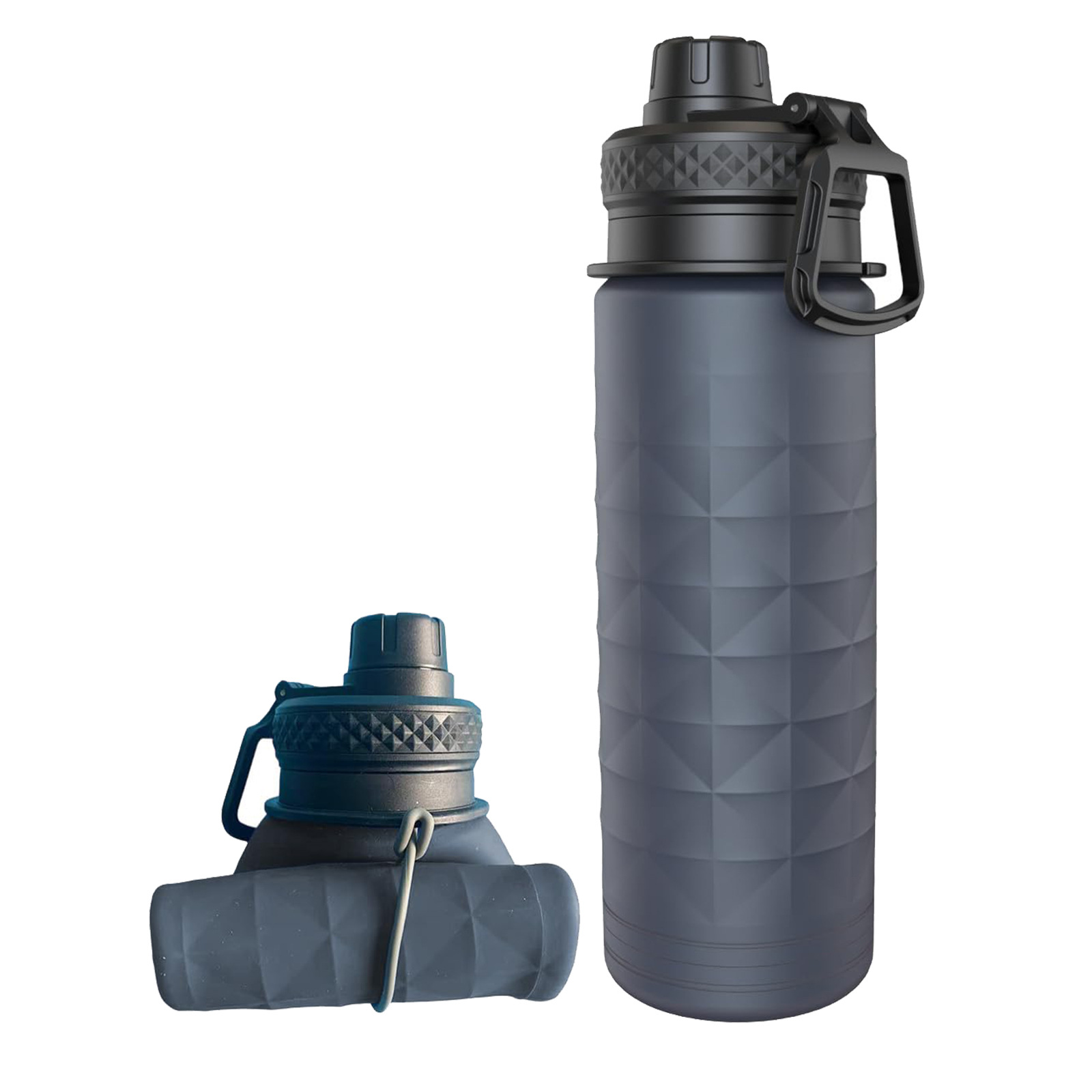 W0474001 700ml Roll-up Water Bottle