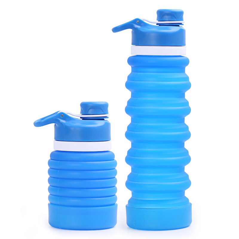 W0437004 350ml 550ml Collapsible Water Bottle