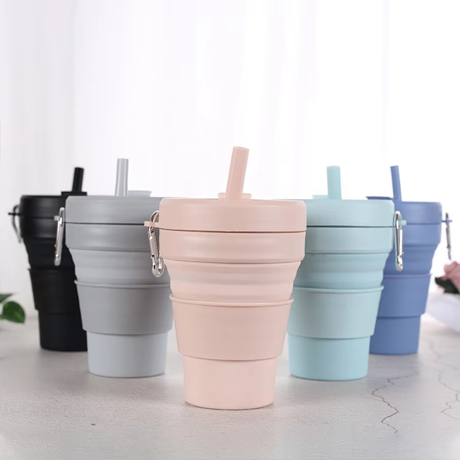 Collapsible Eco-Friendly Coffee Tumbler