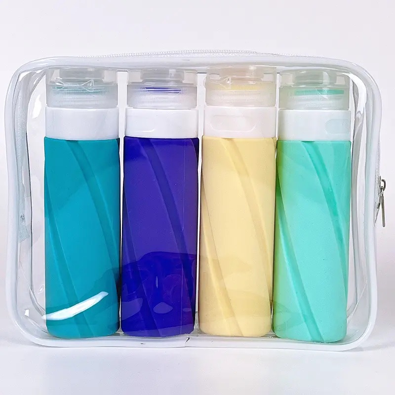 T0410002 90ml Silicone Travel Bottle Set