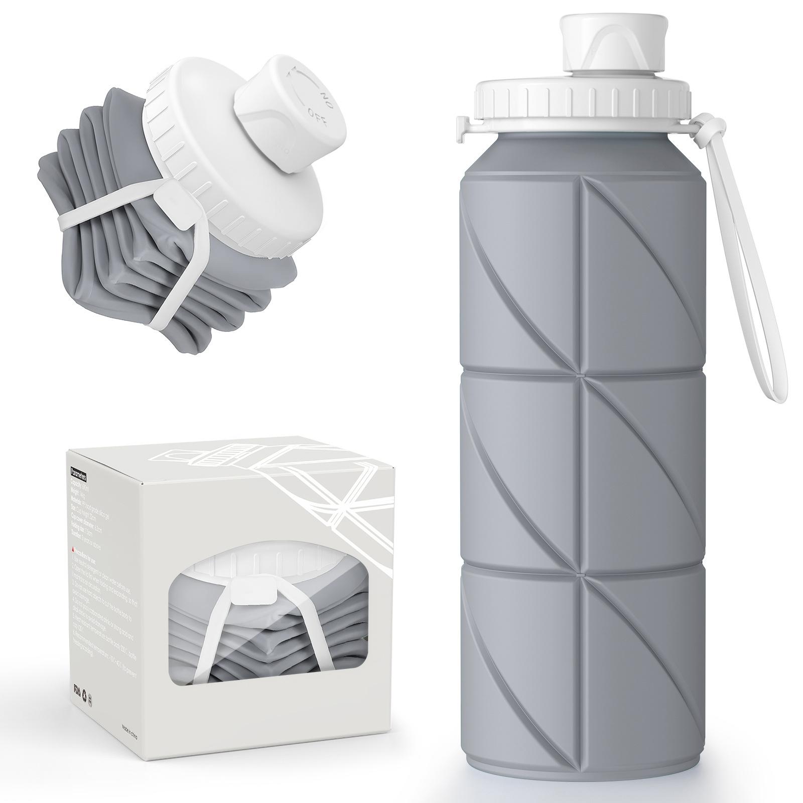 W91301 690ml Collapsible Water Bottle
