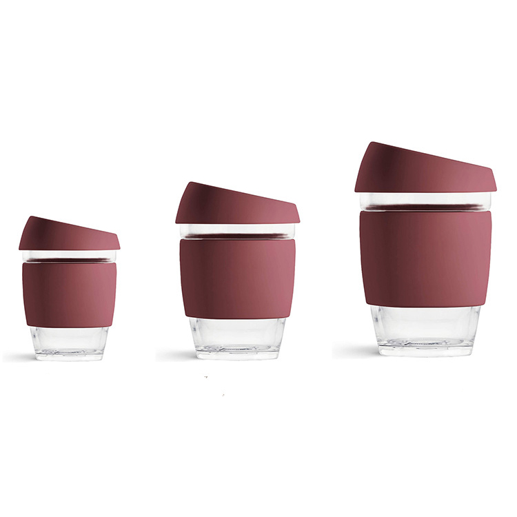 W0256003 8oz 12oz 16oz Glass Coffee Cup