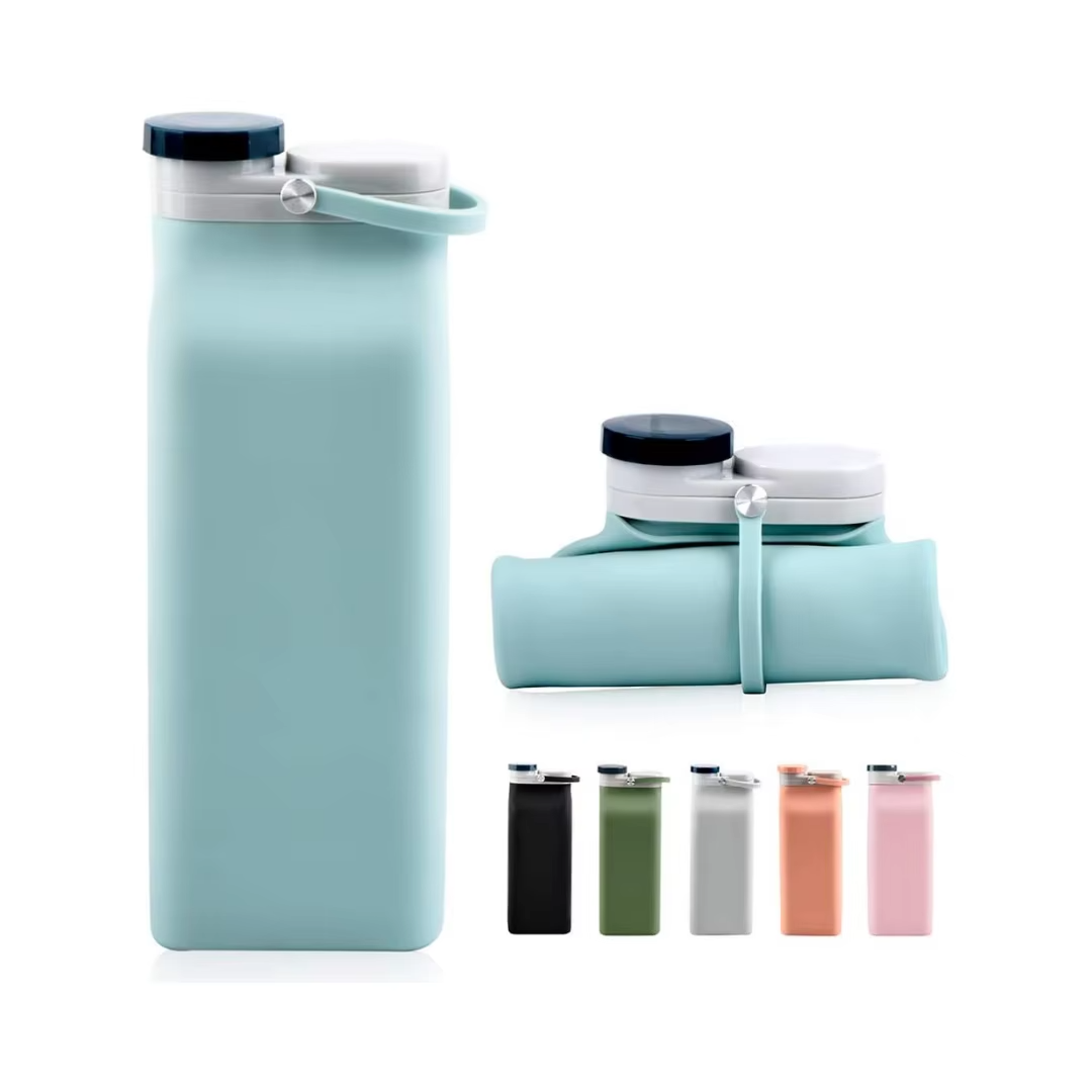 Non-Toxic Leak-Proof Silicone Water Bottle
